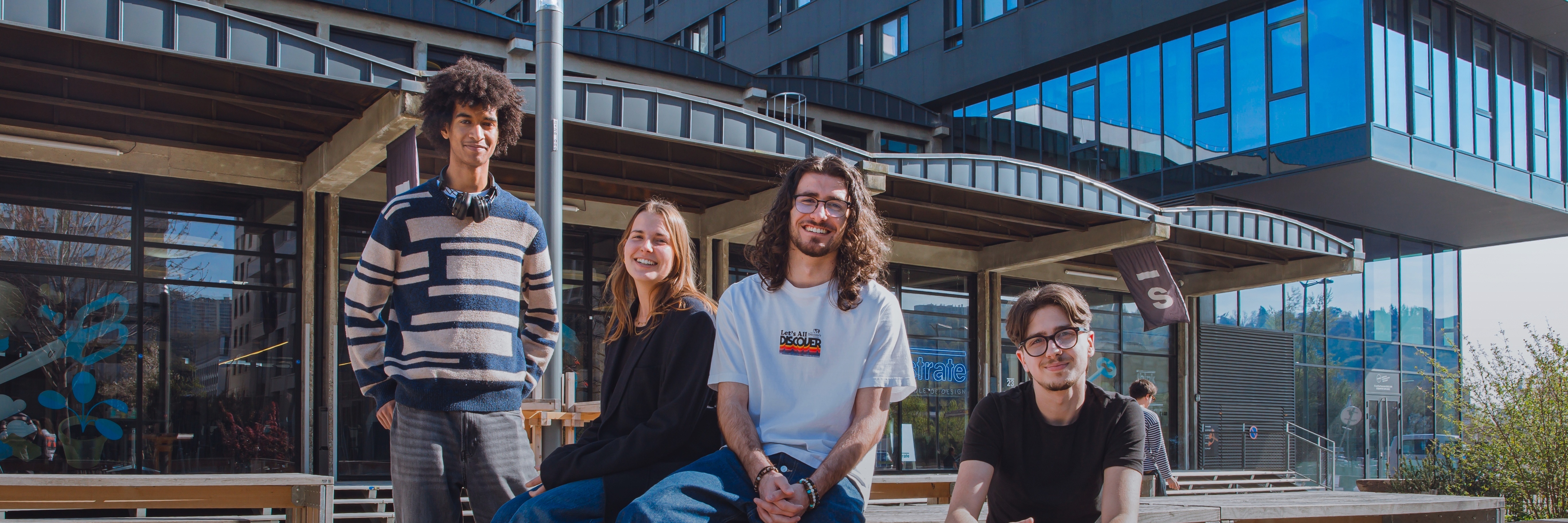 International students at Strate design school campus in France, Free Mover Programme