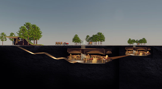 Projet de diplôme design d'espaces ecole de design