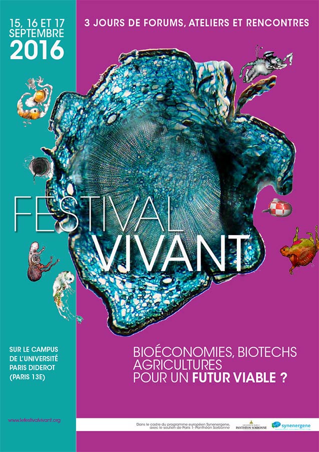 formation design interaction Design affiche festival vivant