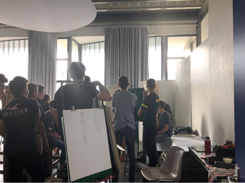 atelier été modèle vivant école de design