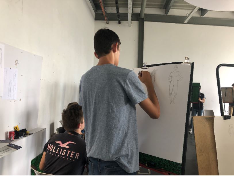 atelier d'été modèle vivant école de design