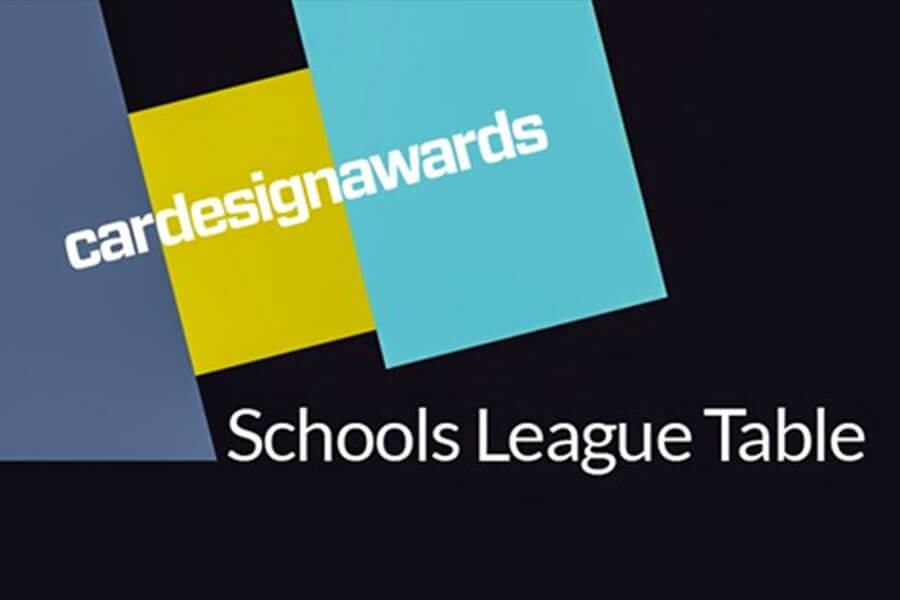 Classement League Table de Car Design News Palmares international des écoles de design Car Design News