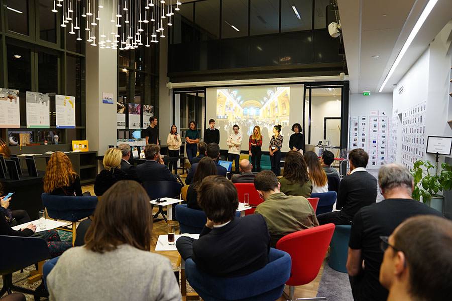 Présentation des projets du Onepoint World Tour par nos étudiants école de design ; Onepoint