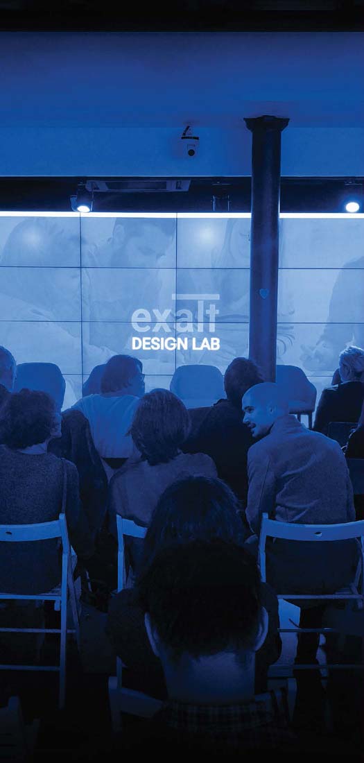 Conférence lors de l'Exalthon école de design ; Exalt Design Lab