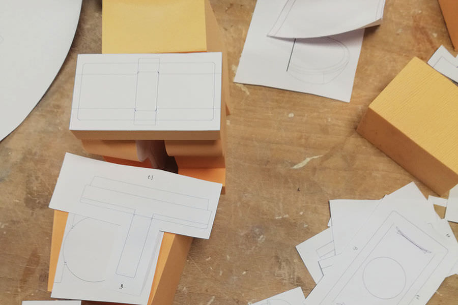 Préparation des pièces d'un LEGO modelage 3D