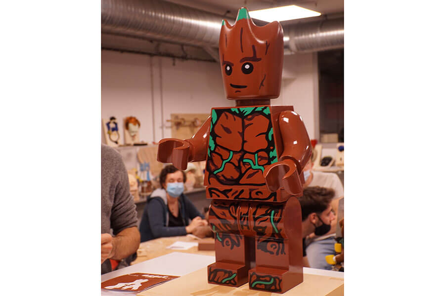 Le LEGO de l'année : Groot ecole de design