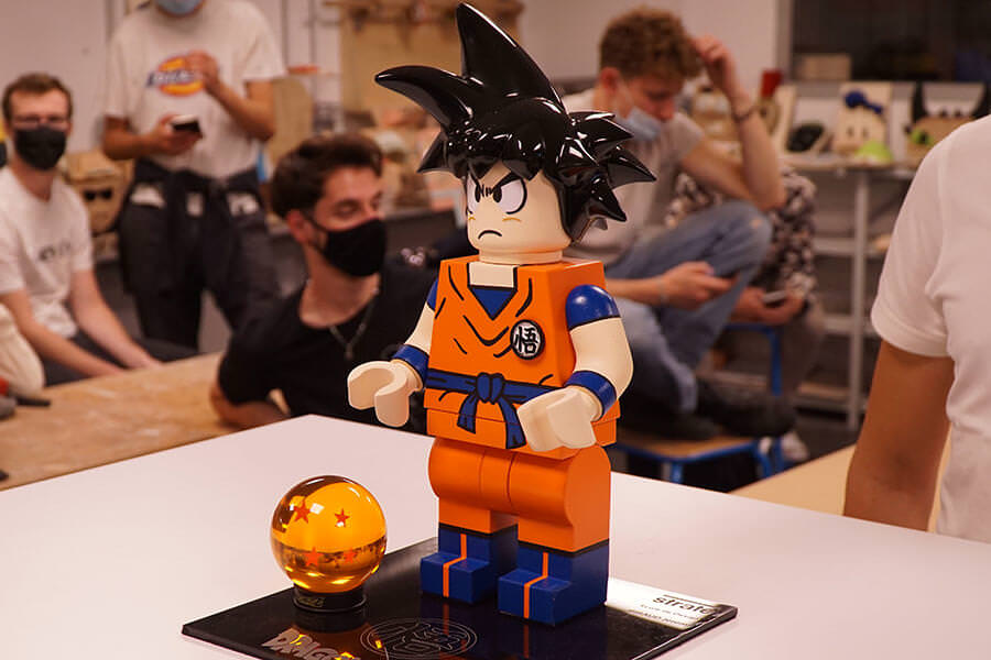 Création LEGO d'un de nos étudiants modelage 3D