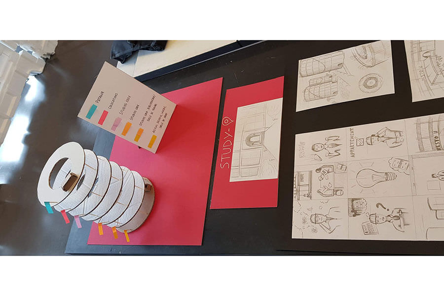 Cours de perspective école de design Lyon