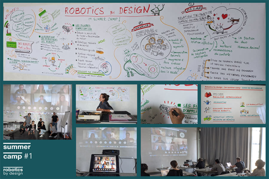 Summer Camp 2020 du RbD Lab école de design ; Robotics by Design Lab ; Summer Camp