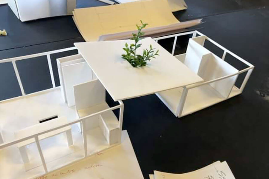 Maquette Ecole de design Strate Lyon