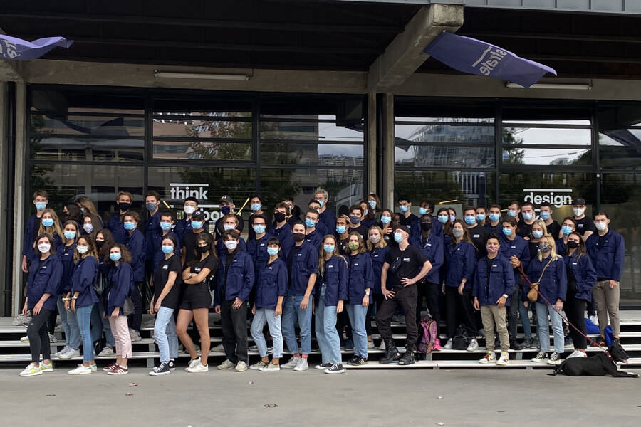 La promotion 2024 de Strate école de design Lyon école de design ; rentrée présentiel ; rentrée