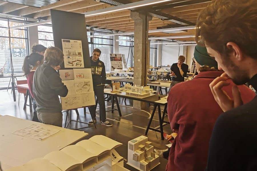 Aménagement d'intérieur ecole de design lyon