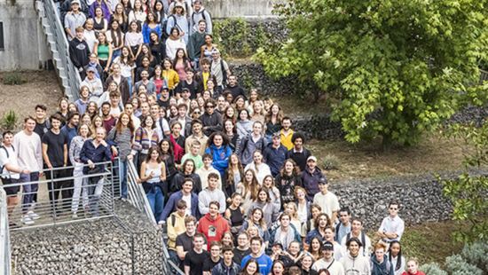 Photo de rentrée ecole de design