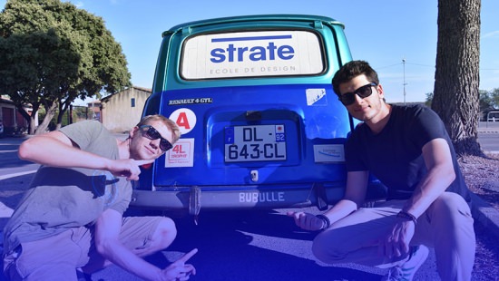 stratos 4L trophy ecole de design