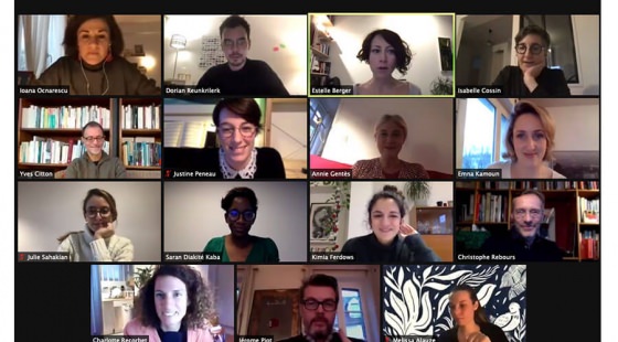 Participants à l'événement et acteurs du laboratoire ecole de design