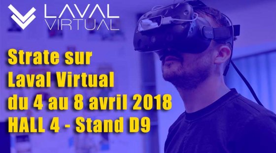 Laval Virtual, réalité virtuelle et augmentée Formation design realite virtuelle