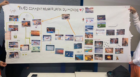 Fresque du Climat ecole de design