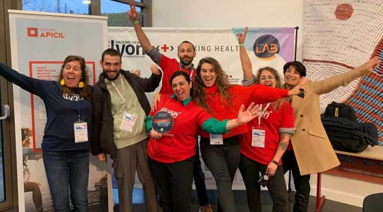 Les participants du hackathon ecole de design
