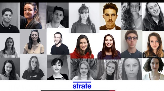 Les étudiants de la formation design Identité(s) école de design ; partenariat ; projet design ; étudiants designers