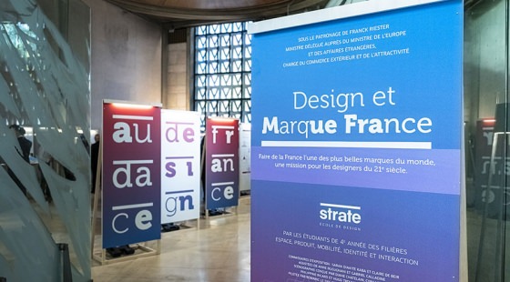 Exposition Marque France x Strate école de design ecole de design