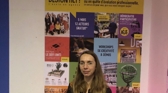 Laure Ancel, en charge de la formation Design Act! Ecole de design Design Act!
