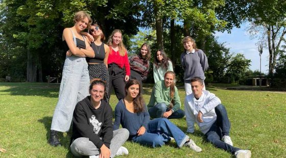 Les étudiants de l'association Agreen ecole de design