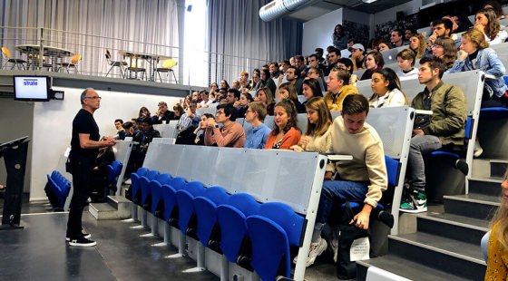 Nos étudiants en 5e année design Strate, école de design