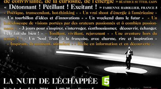 Echappée volée, replay de l'événement école de design, Echappée volée