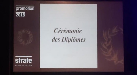 Ecole de design Cérémonie des Diplômes