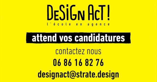Design act ! Ecole en agence école de design thinking